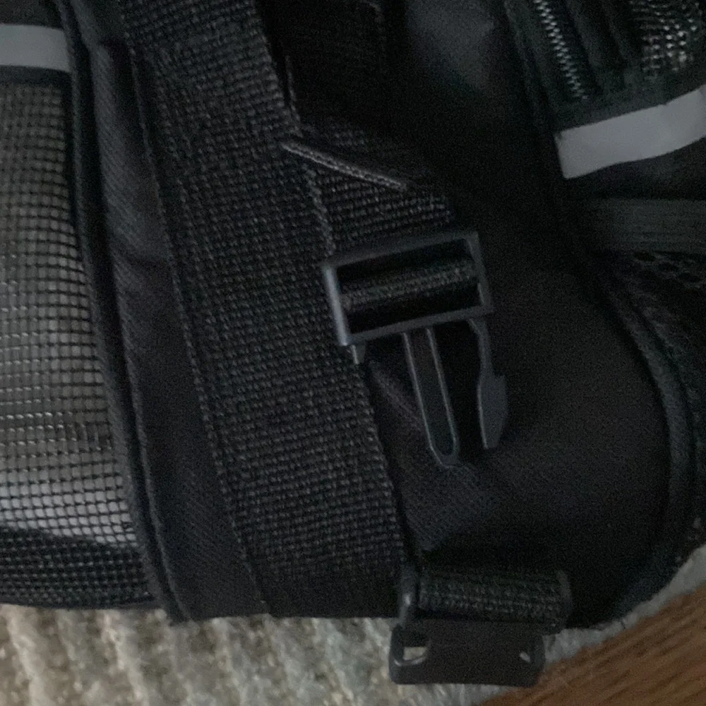 Large Pet Dog Cat Carrier Airline Small Black Bag Travel Soft Mesh Window animal